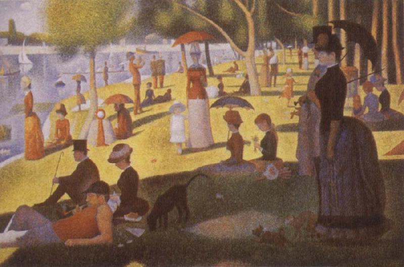 Georges Seurat Sunday Afternoon on La Grande Jatte